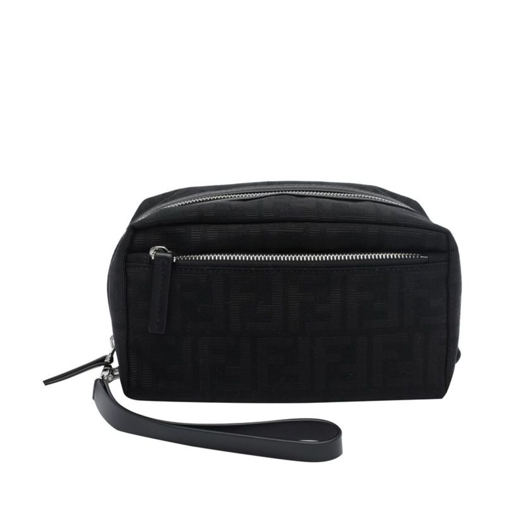 Fendi Men Small Ff Double Zip Beauty Case